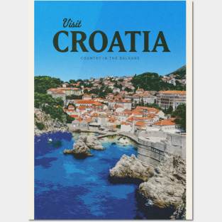 Visit Croatia Posters and Art